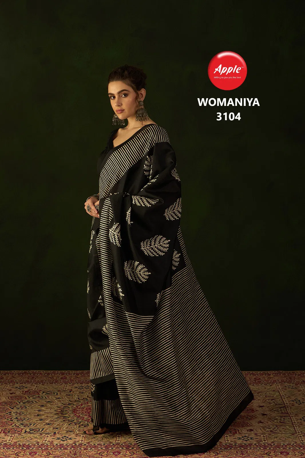 Womaniya 31 By Apple Designer Printed Bhagalpuri Silk Sarees Wholesale Online
